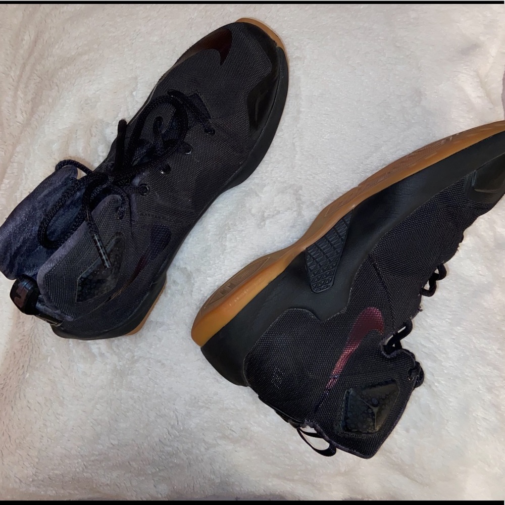 Nike Lebron 13 XIII Elite Hightop Black